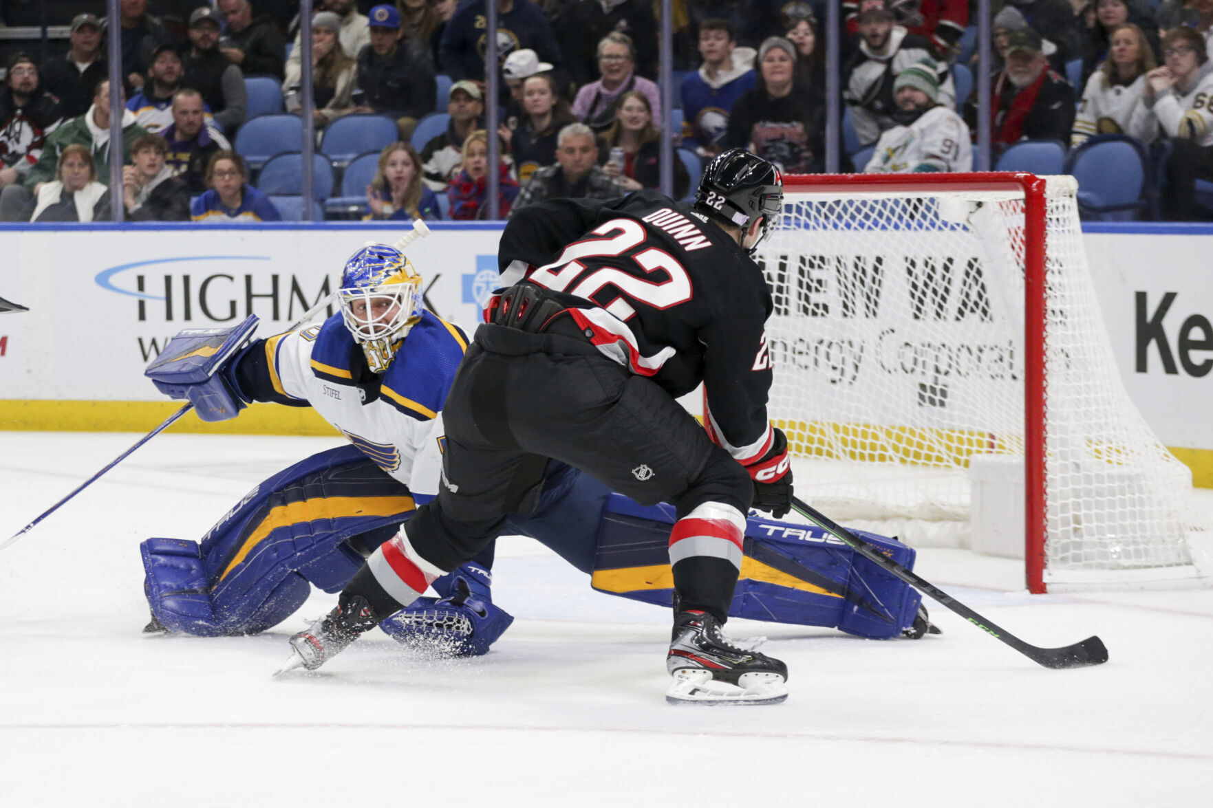 Blues Sabres Hockey